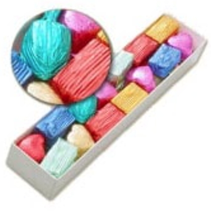 500 Gram Yaldız Kaplı Çikolata Taze