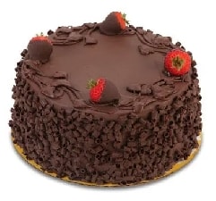 6-9 Kişilik Çikolatalı Yaş Pasta Şöleni