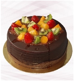 Hasbahçe Karışık Meyveli Yaş Pasta Küçük Boy Taze Üretim